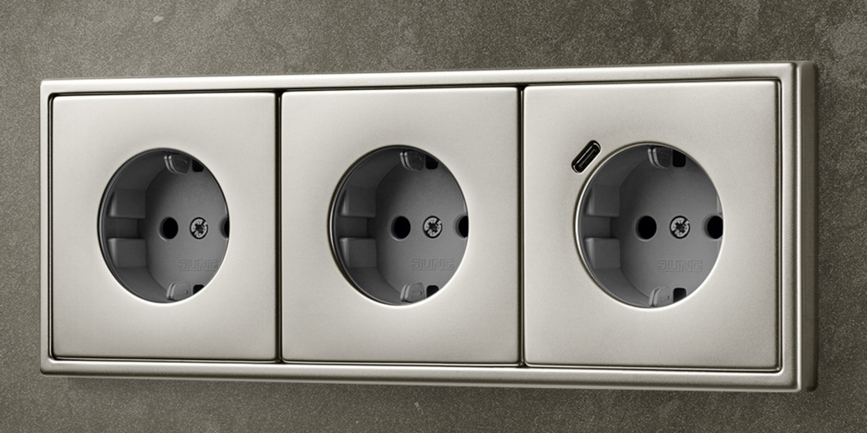 SCHUKO® Steckdosen mit USB bei META Meisterbetrieb für Elektro-Technische Anlagen in Frankfurt