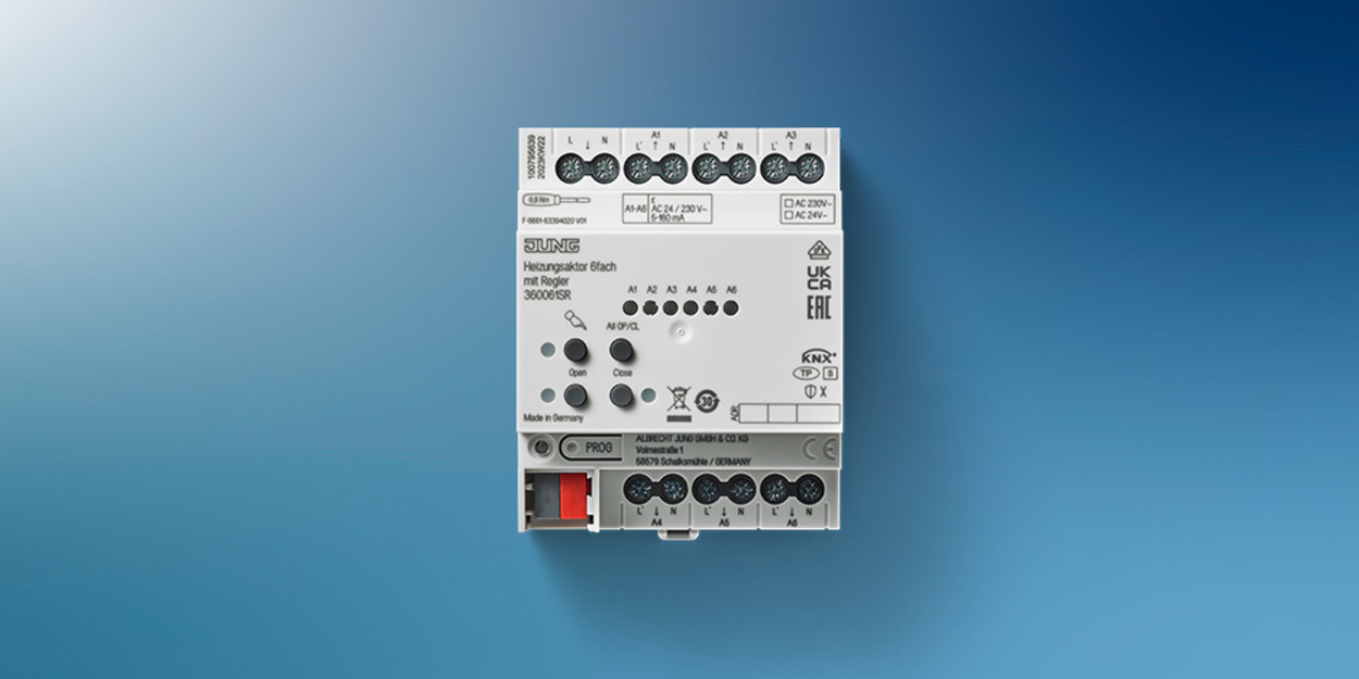 KNX Heizungsaktor 6-fach bei META Meisterbetrieb für Elektro-Technische Anlagen in Frankfurt