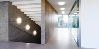 LED-Leuchten bei META in Frankfurt